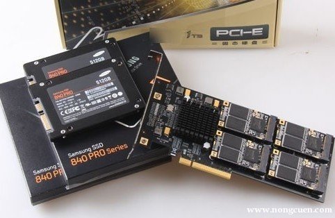 普通家用SSD()和PCI-E SSD()