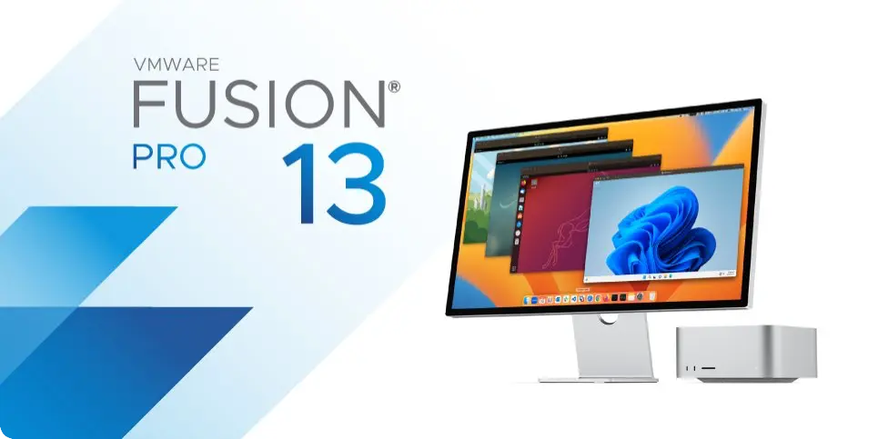 VMware Fusion 13.6.4 for Mac - 领先的免费桌面虚拟化软件